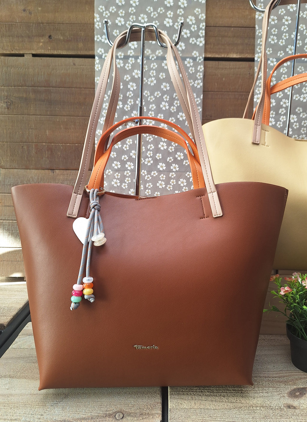 Sac à main Tamaris Keshia cognac