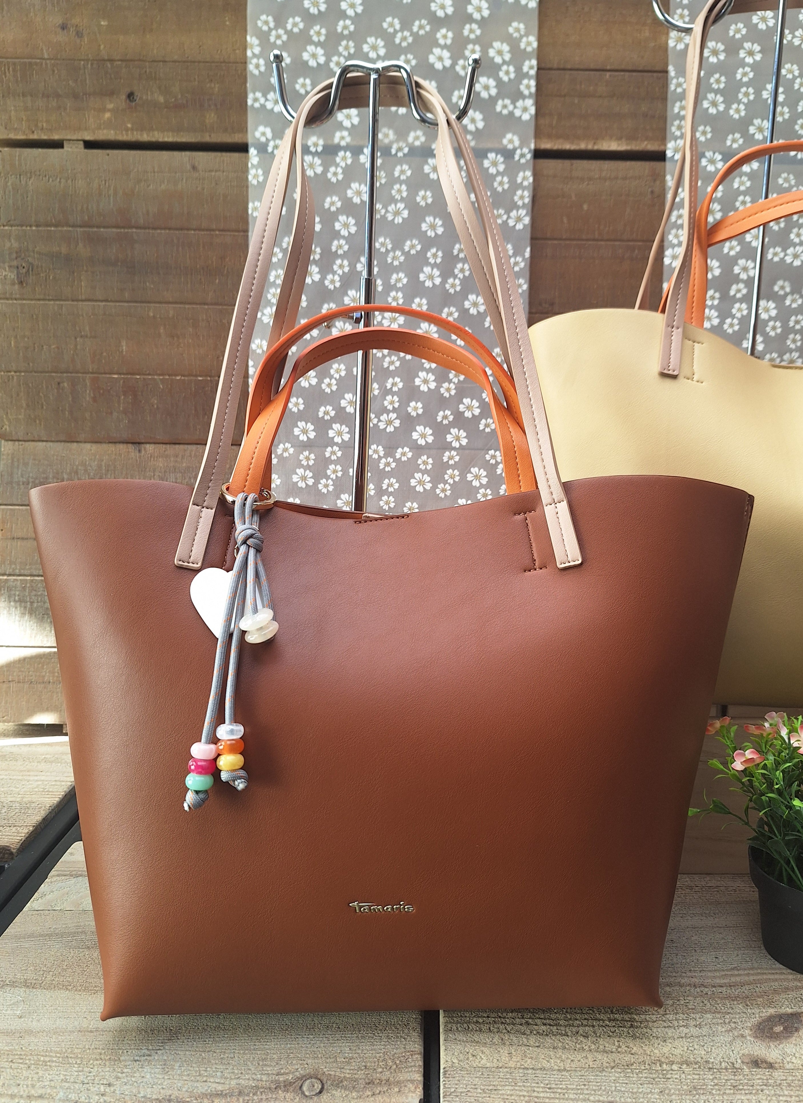 Sac à main Tamaris Keshia cognac